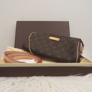 Louis Vuitton Eva Monogram Brown Cross Body Bag